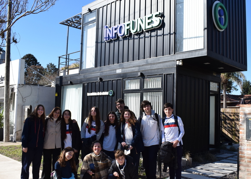 “Data Arino”: cómo fue el primer programa de streaming del colegio Raúl Arino en el canal de InfoFunes